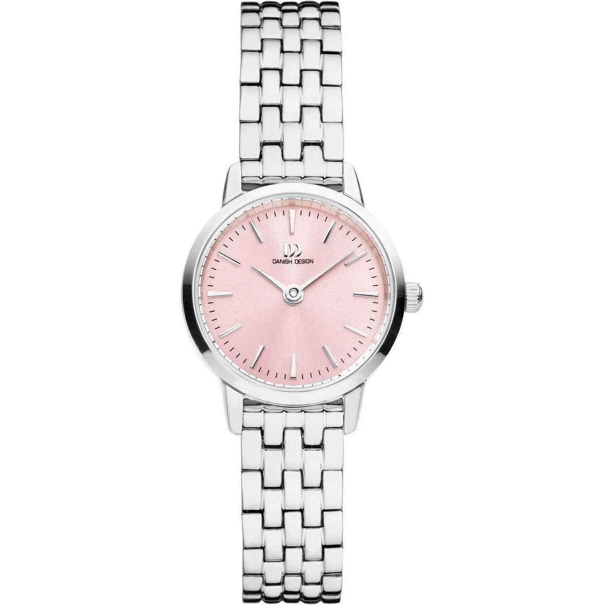 Danish Design Akilia Mini Link Watch - Silver/Pink