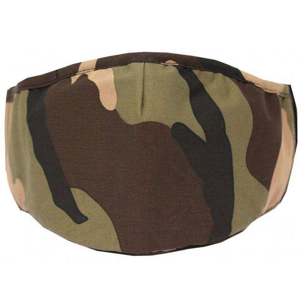 David Van Hagen Camouflage Reusable Face Mask - Green