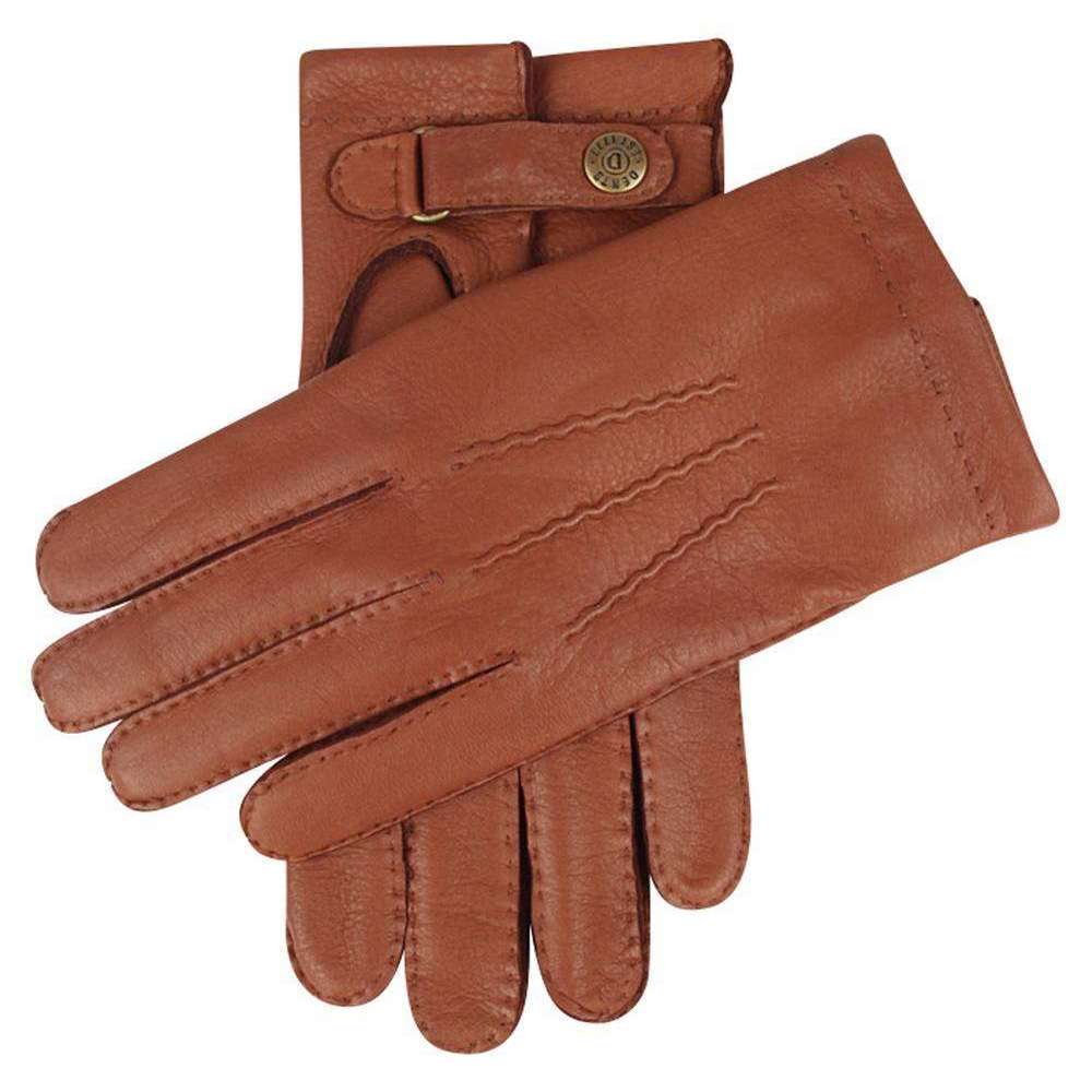 dents fur lined leather gloves