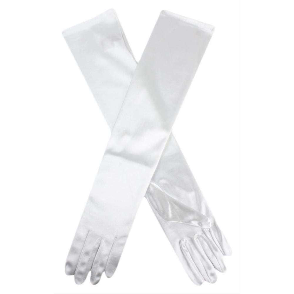 womens ivory gloves