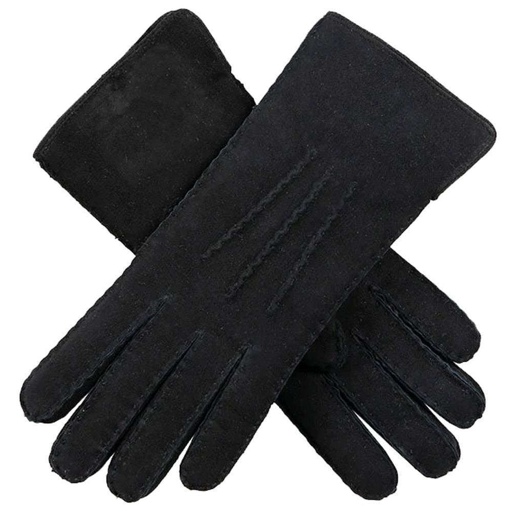 Dents Nancy Lambskin Gloves - Black