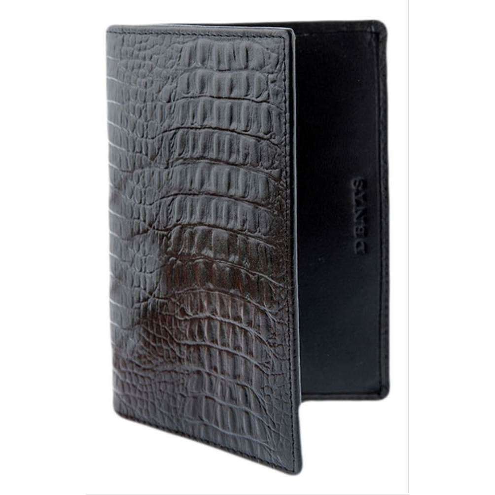 Dents Tamar Print RFID Passport Holder - Black