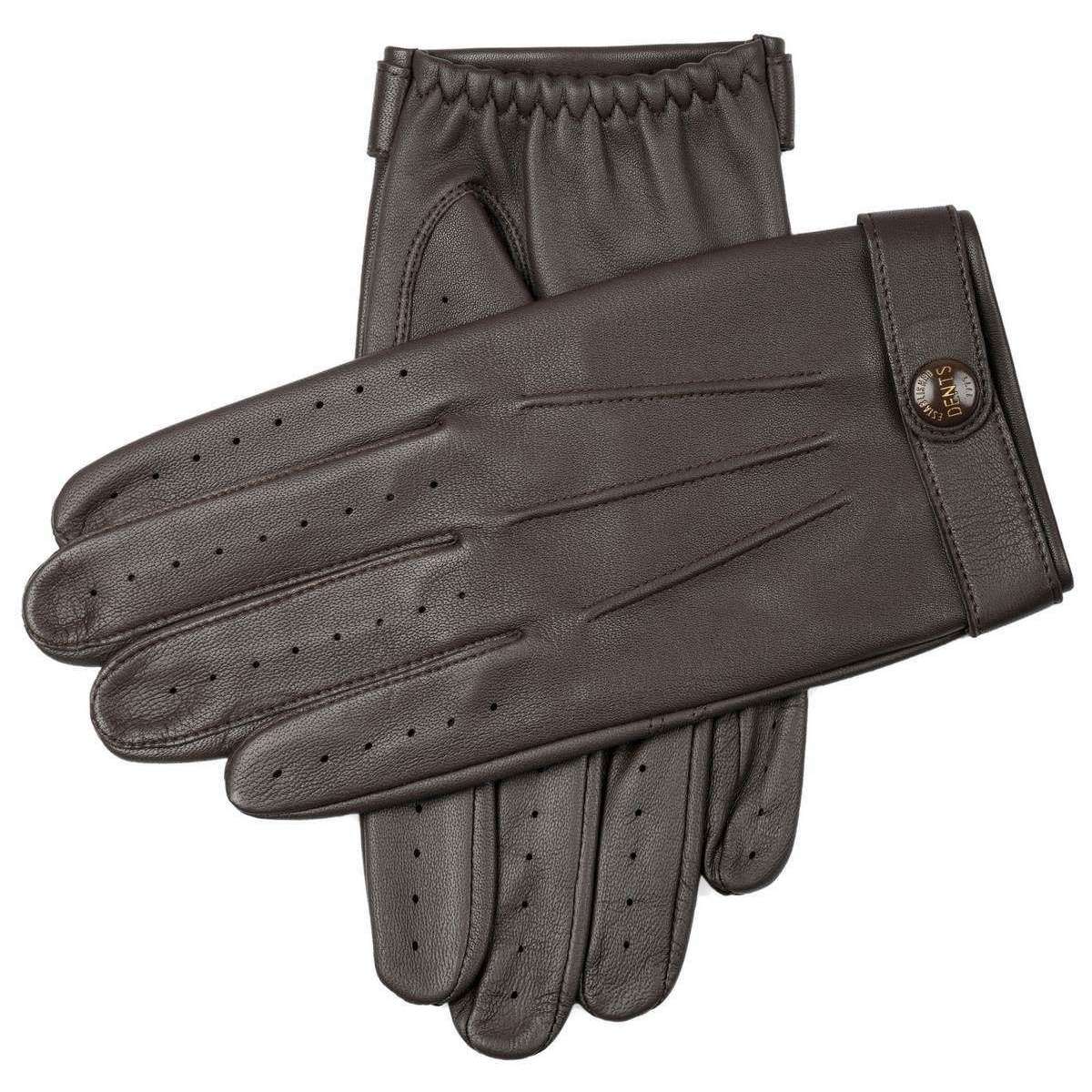 Dents Touchscreen Unlined Gloves - Brown