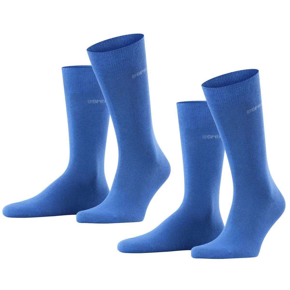 Esprit Basic Uni 2 Pack Socks - Deep Blue