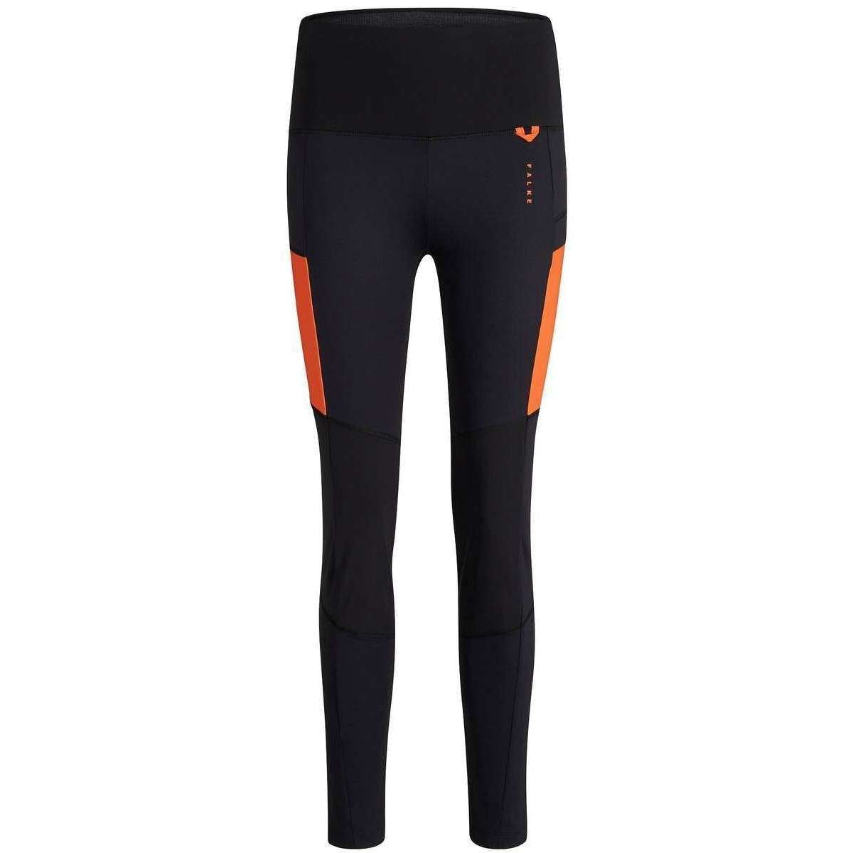 Falke Capsule Trekking Sport Tights - Black/Orange