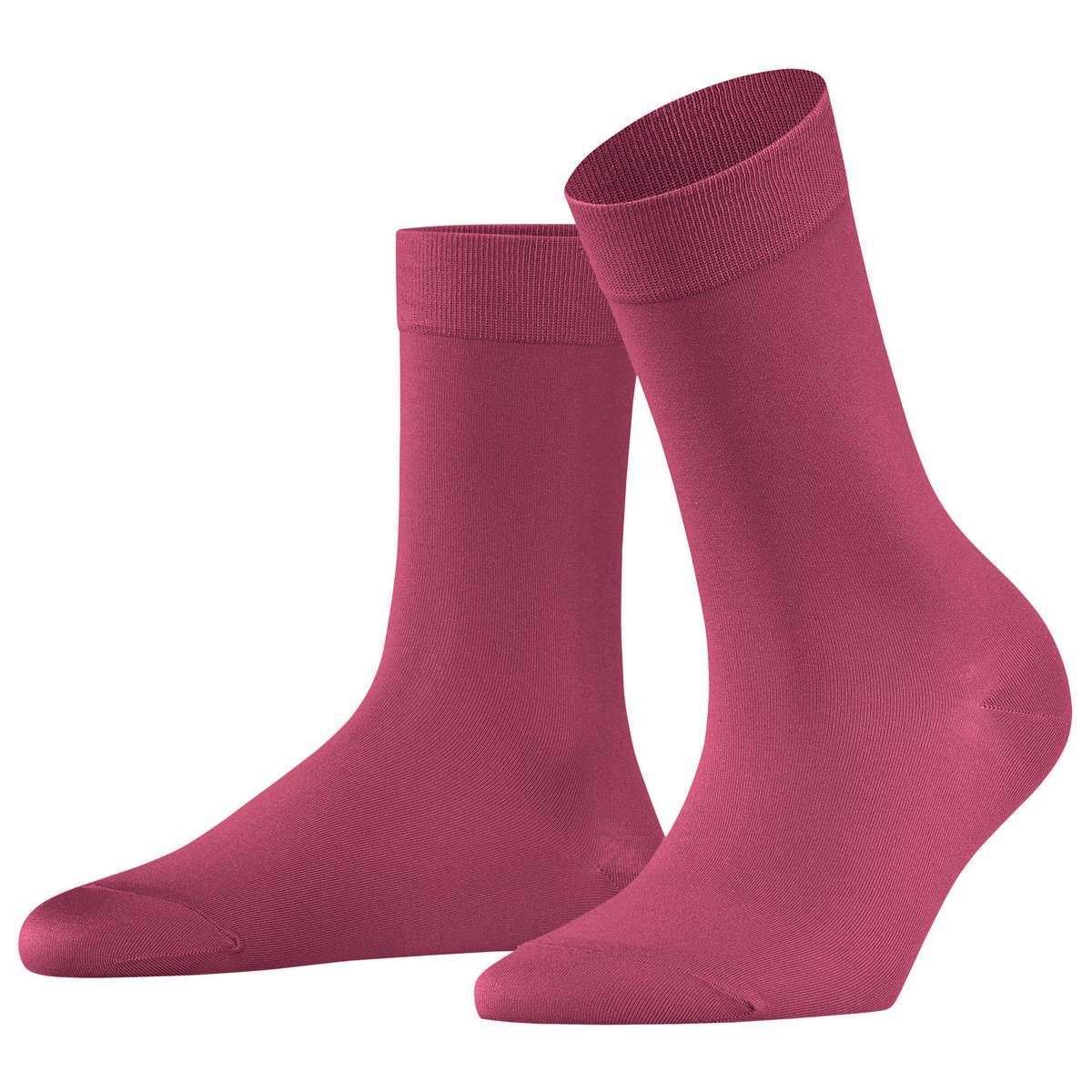 Falke Cotton Touch Socks - English Rose Pink