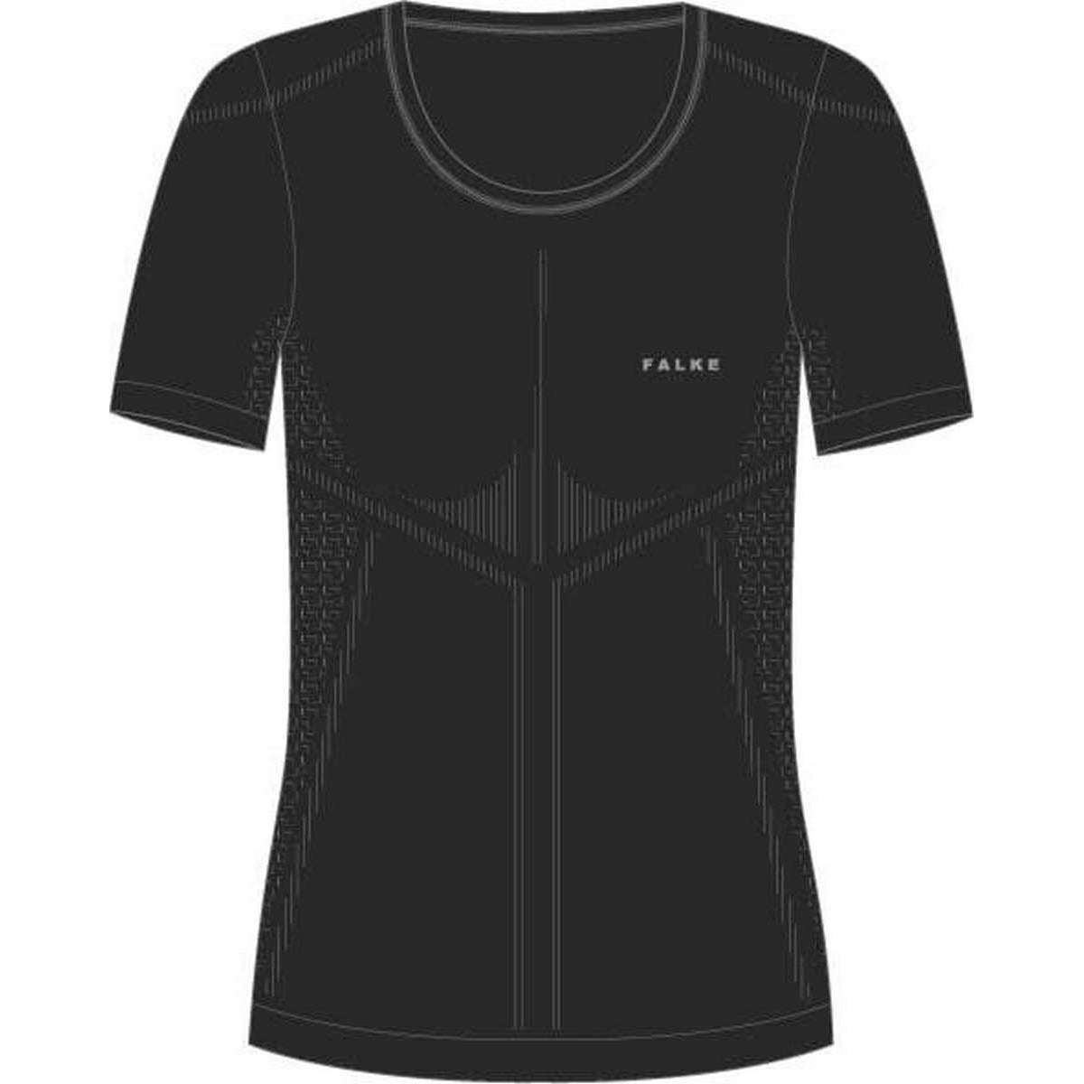 Falke Ultra-Light Cool Short Sleeved Sports Shirt - Black