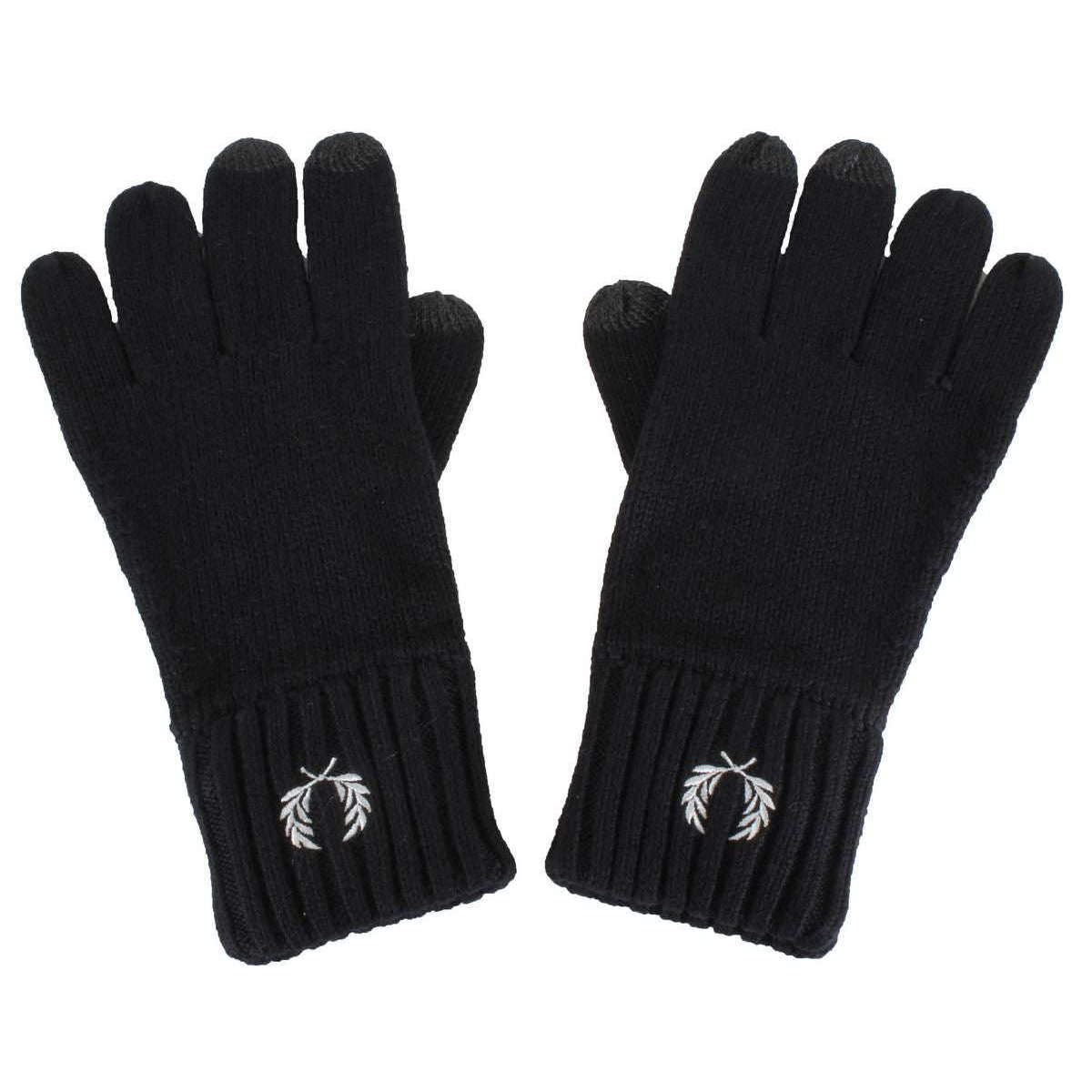 Fred Perry Laurel Wreath Gloves  - Black