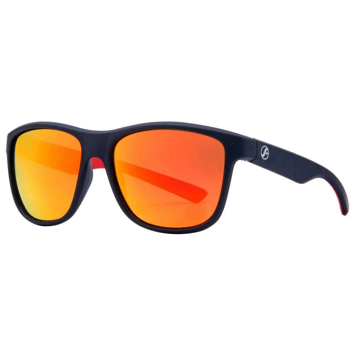 Freedom D-Frame Sport Sunglasses - Solid Black