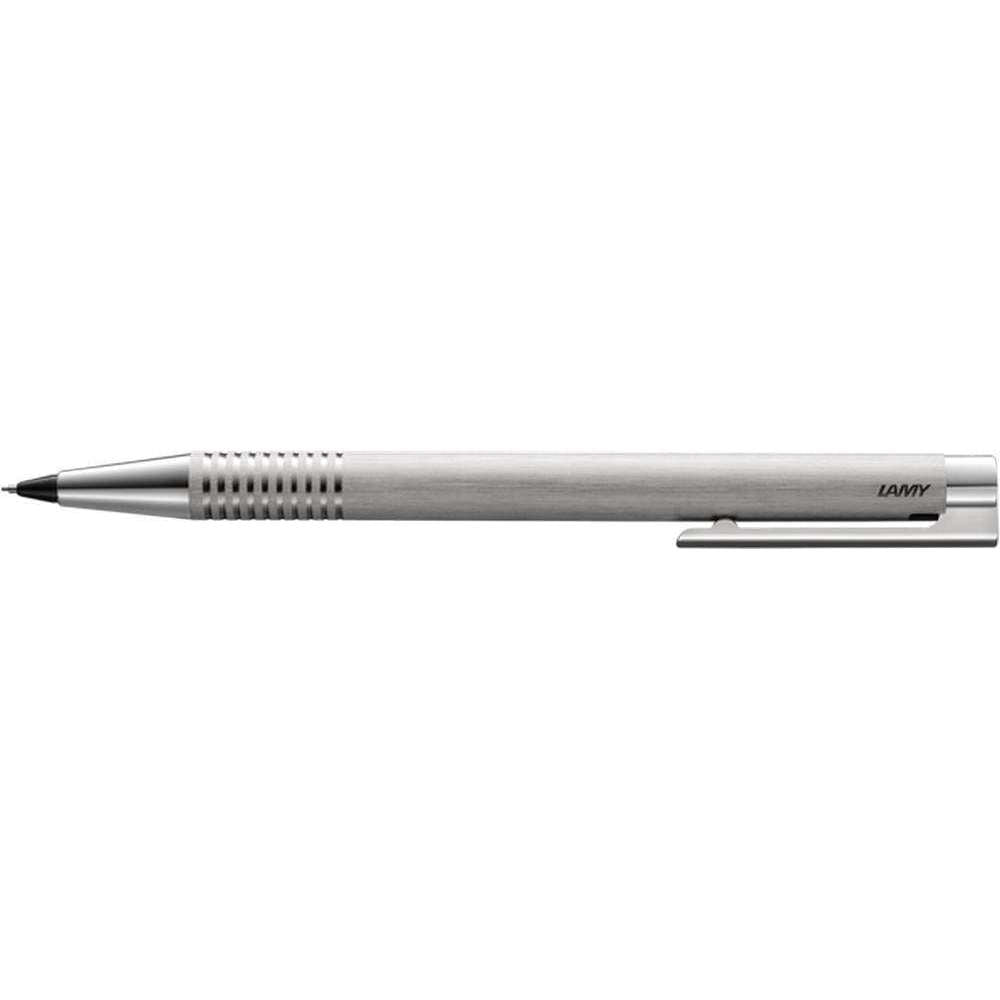 Lamy Logo Brushed Stainless Steel Mechanical Pencil - Silver