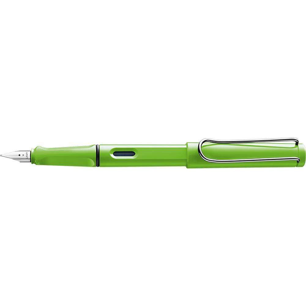 Lamy Safari Steel Nib Fountain Pen - Green