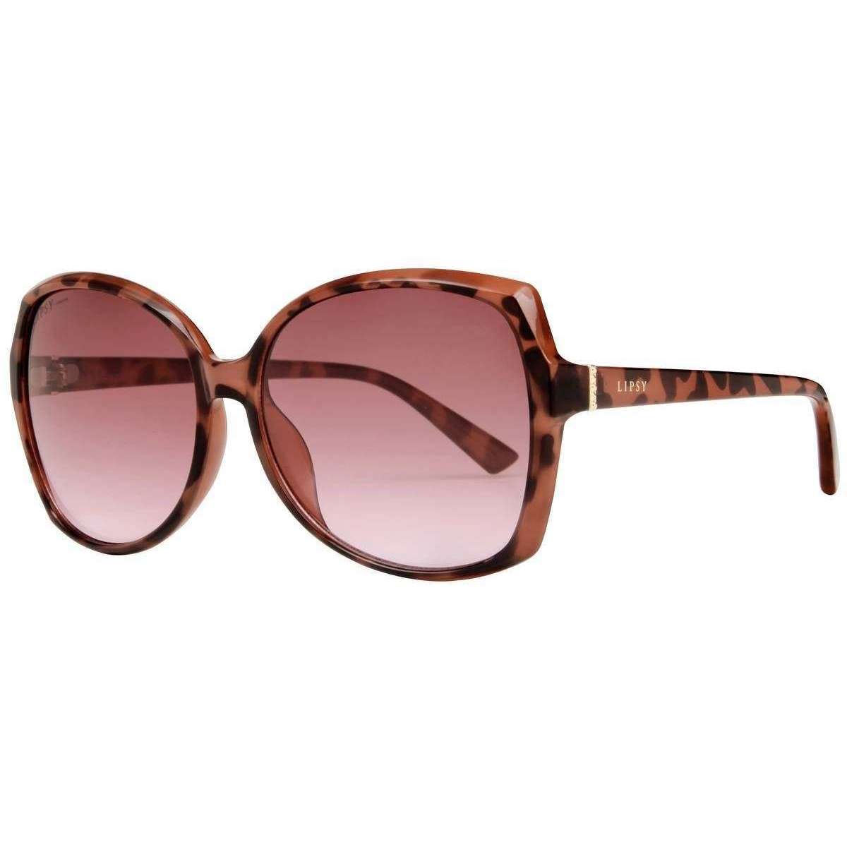 Lipsy London Oversized Glam Sunglasses - Pink Demi