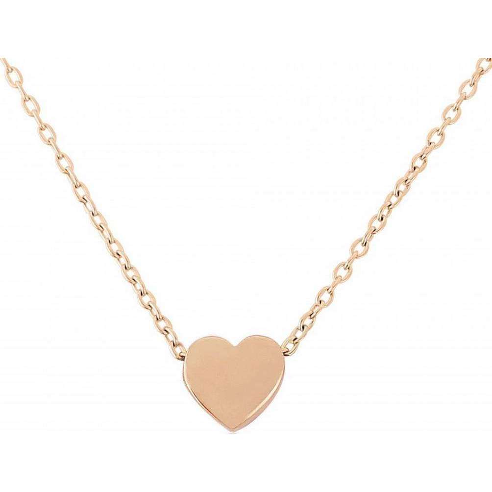 Mark Milton Heart Necklace - Rose Gold