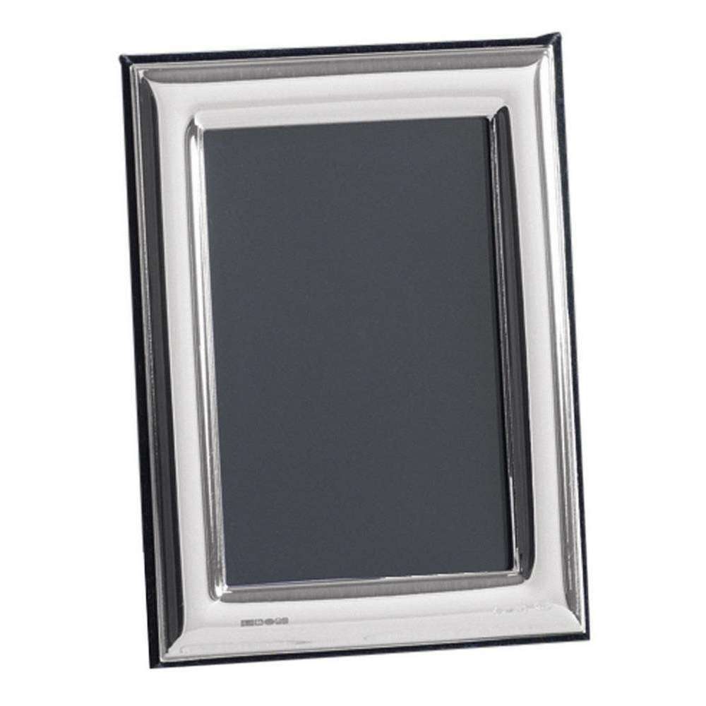 Orton West Plain Polished Photo Frame 2.5x3.5 - Silver