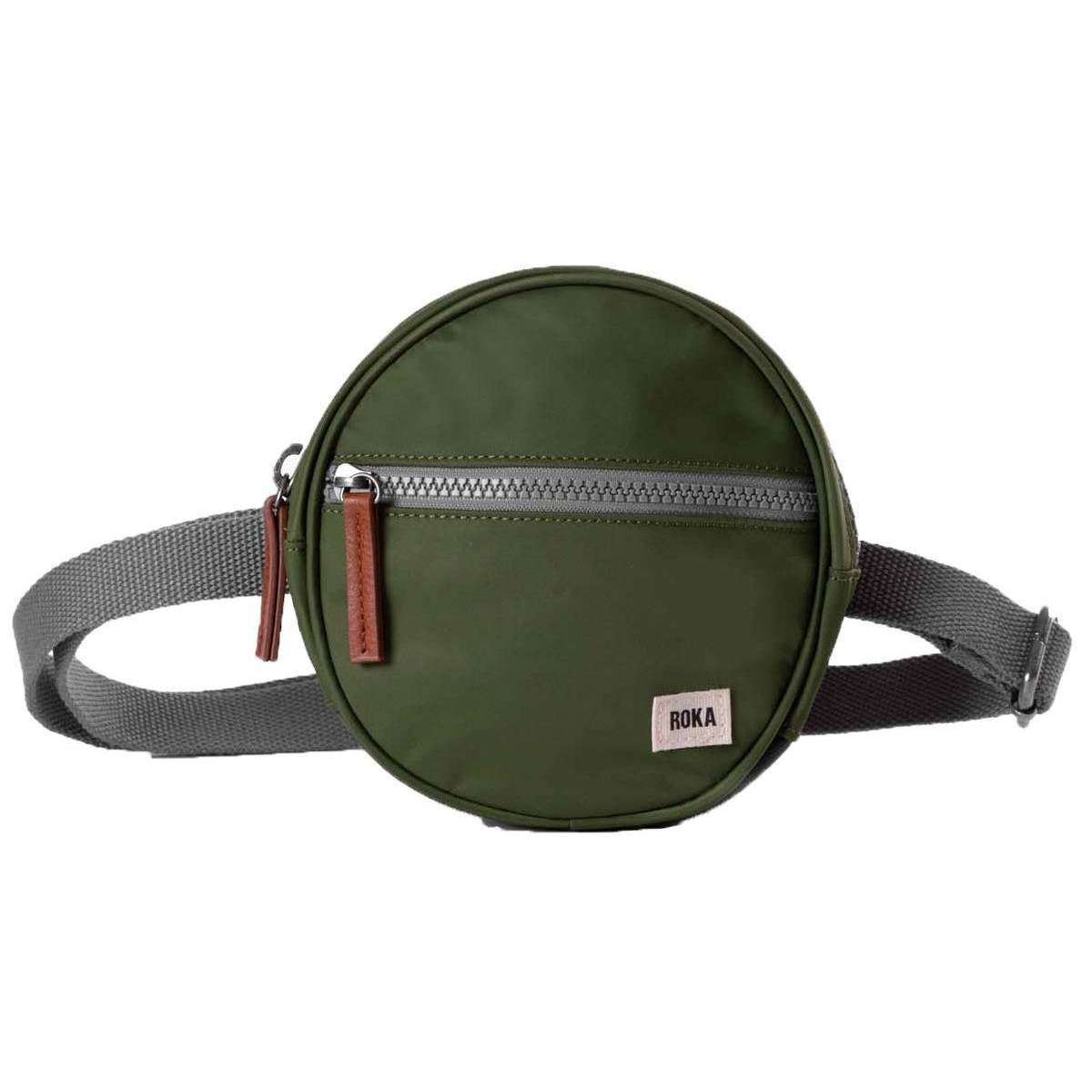 Roka Paddington D Sustainable Nylon Hip Bag - Avocado Green