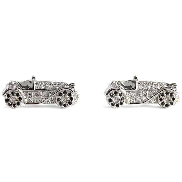 Simon Carter 25th Anniversary Car Cufflinks - Silver