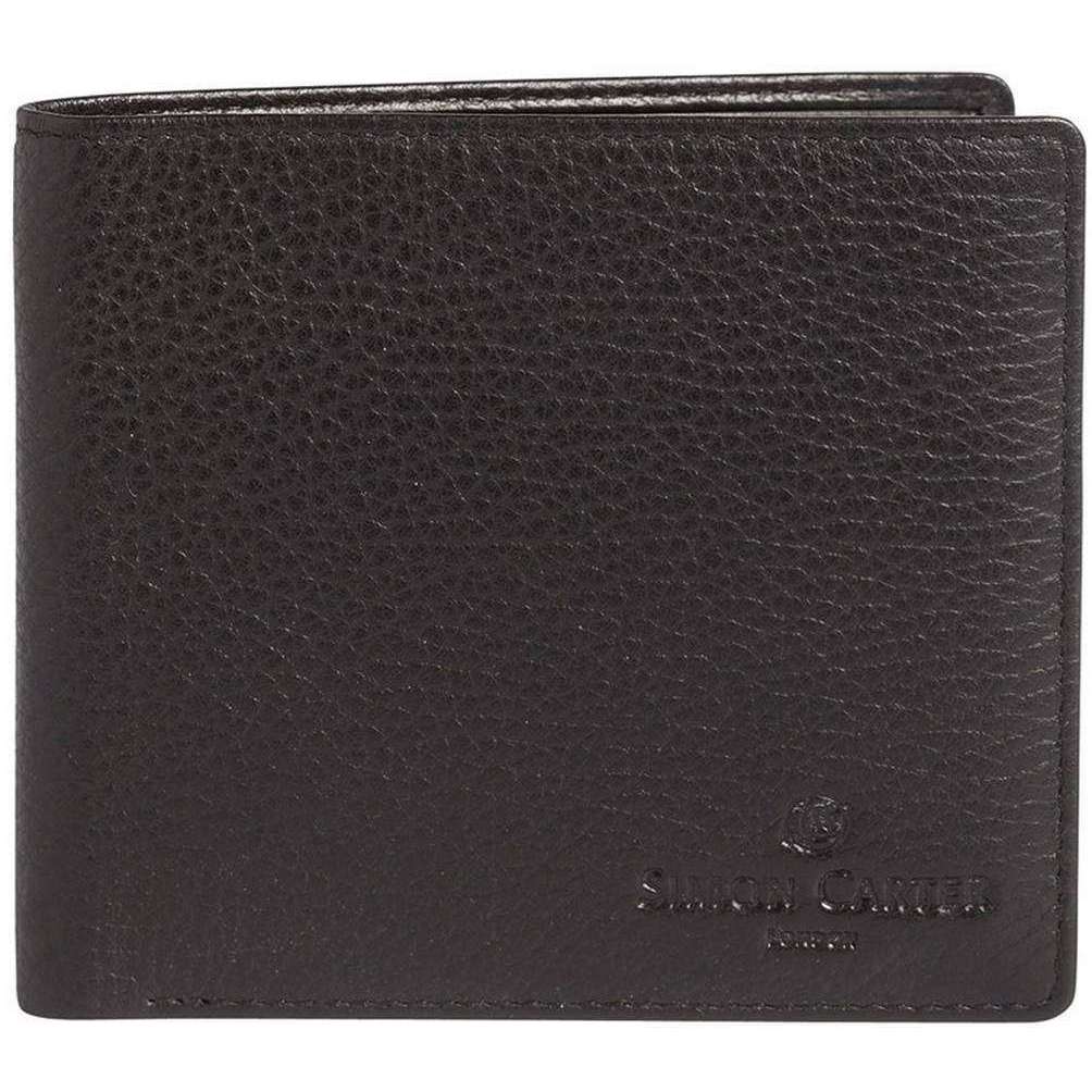 Simon Carter Tarquin The T-Rex Slim Wallet - Black