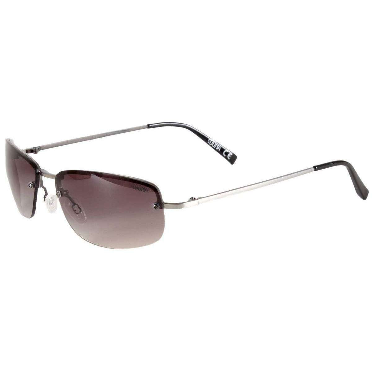 Suuna Metal Rimless Sunglasses - Silver