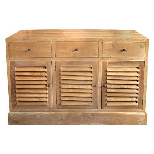 Spanish Cabinet 3 Louvre Doors 3drws W W Oasis Home Furnishings