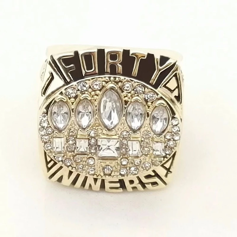 1989 San Francisco 49ers Super Bowl XXIV NFL Championship Ring, Lot #80091