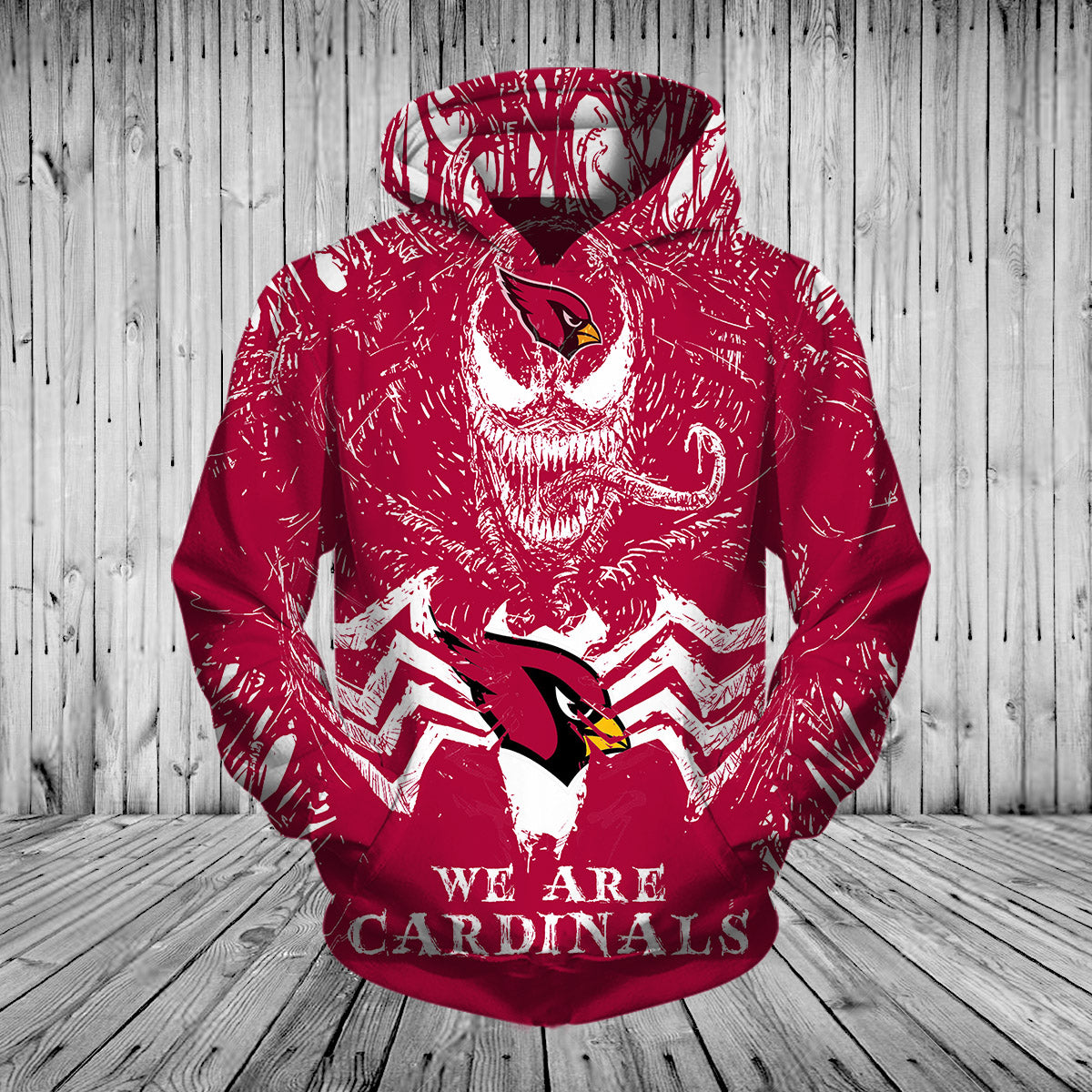 arizona cardinals pullover hoodie