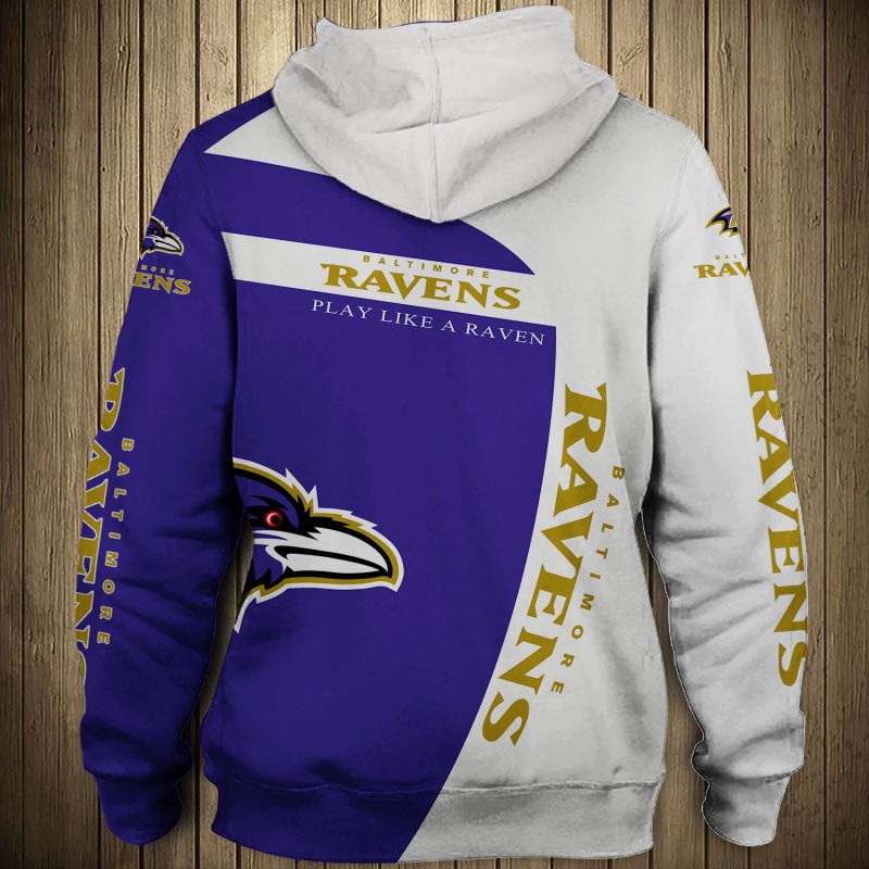 SALE OFF Baltimore Ravens Zip Up Hoodie 