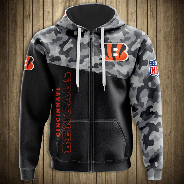 cincinnati bengals military hoodie