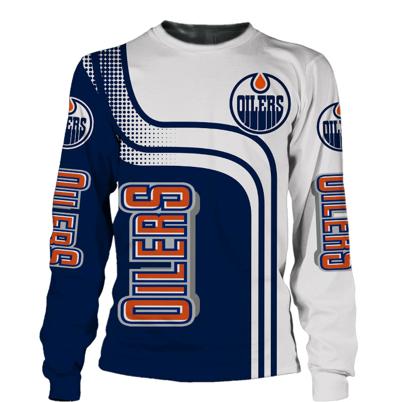 edmonton oilers long sleeve shirts