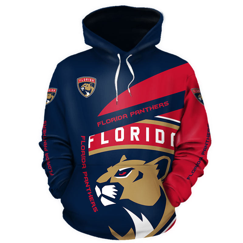 Florida Panthers Hoodies 3D Long Sleeve 
