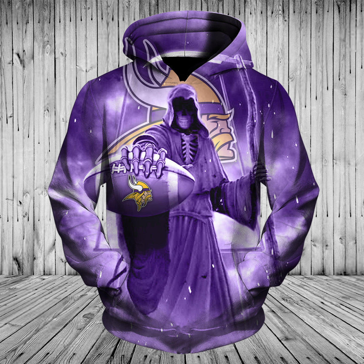 minnesota vikings men's hoodies