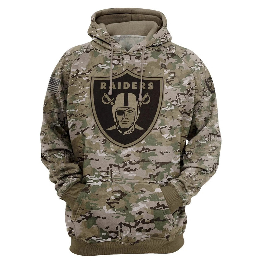 Men's Dunbrooke Black/Realtree Camo Las Vegas Raiders Logo Ranger Pullover  Hoodie