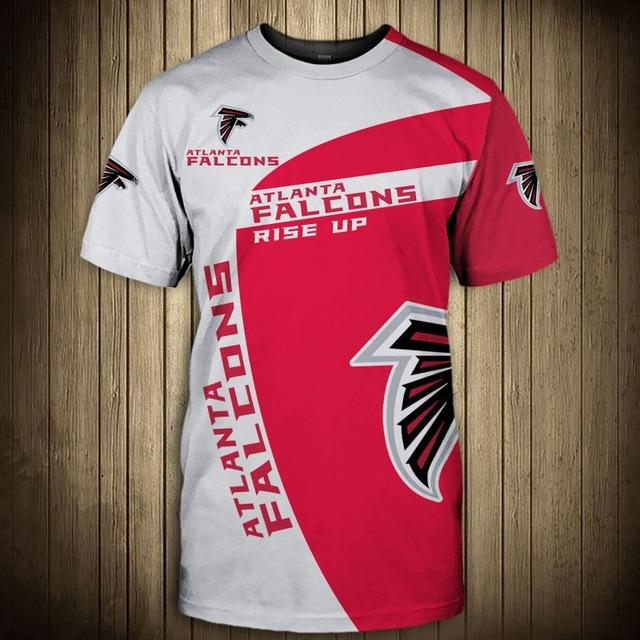 Atlanta Falcons T Shirt 3D Rise 