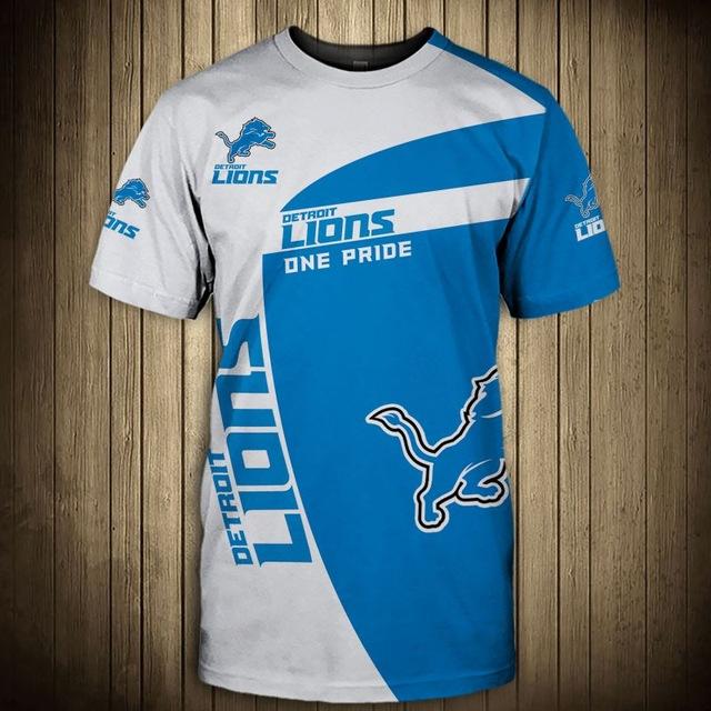 detroit lions one pride shirt