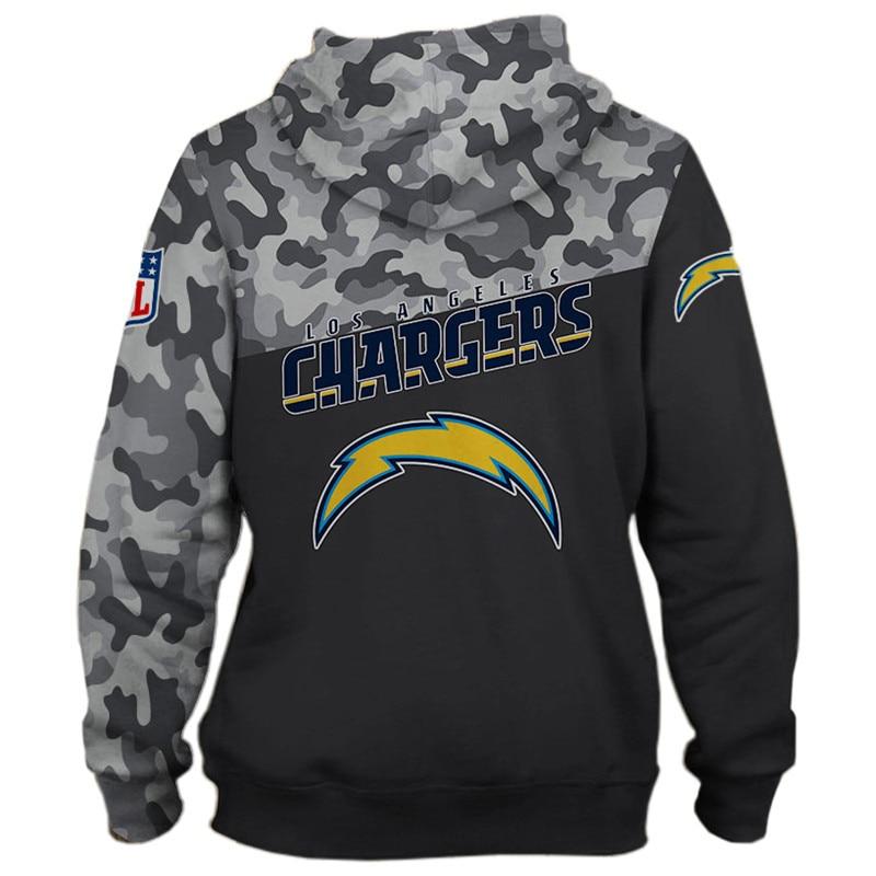 NFL Los Angeles Rams Salute To Service - Honor Veterans And Their Families  3D Hoodie - Ecomhao Store