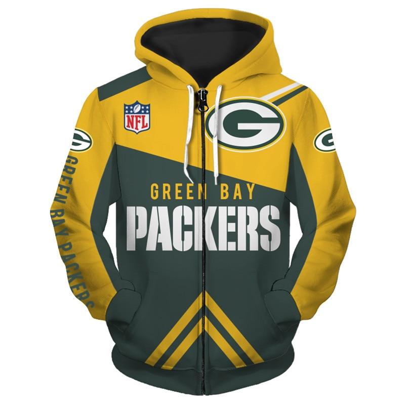 Green Bay Packers Hoodies Cheap 3D 