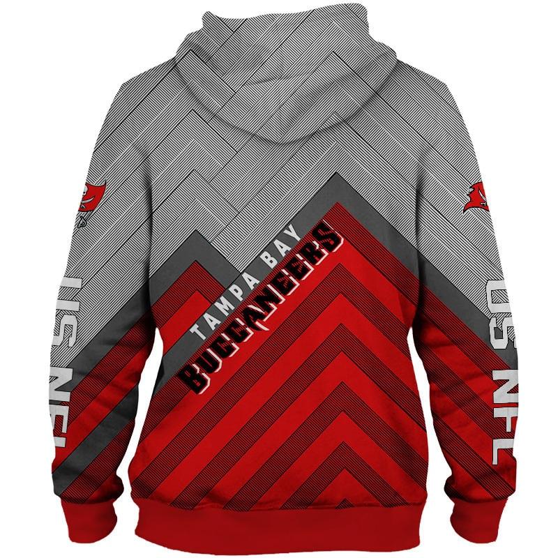 buccaneers zip up hoodie