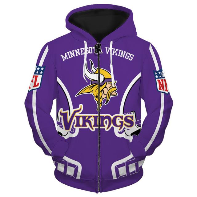 mn vikings hooded sweatshirt