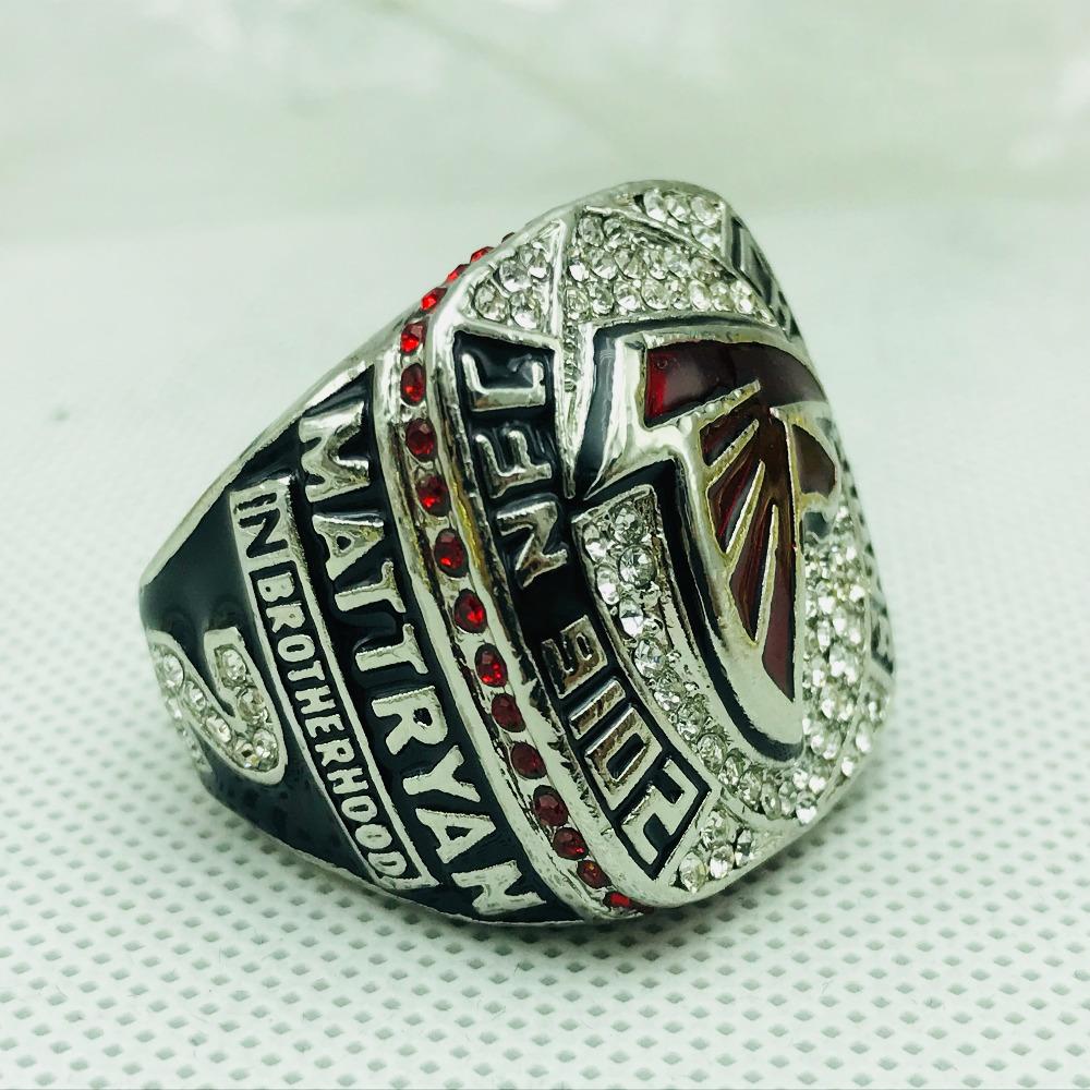 Lot Detail - 1998 Atlanta Falcons NFC Championship Player's Ring - Ruffin  Hamilton