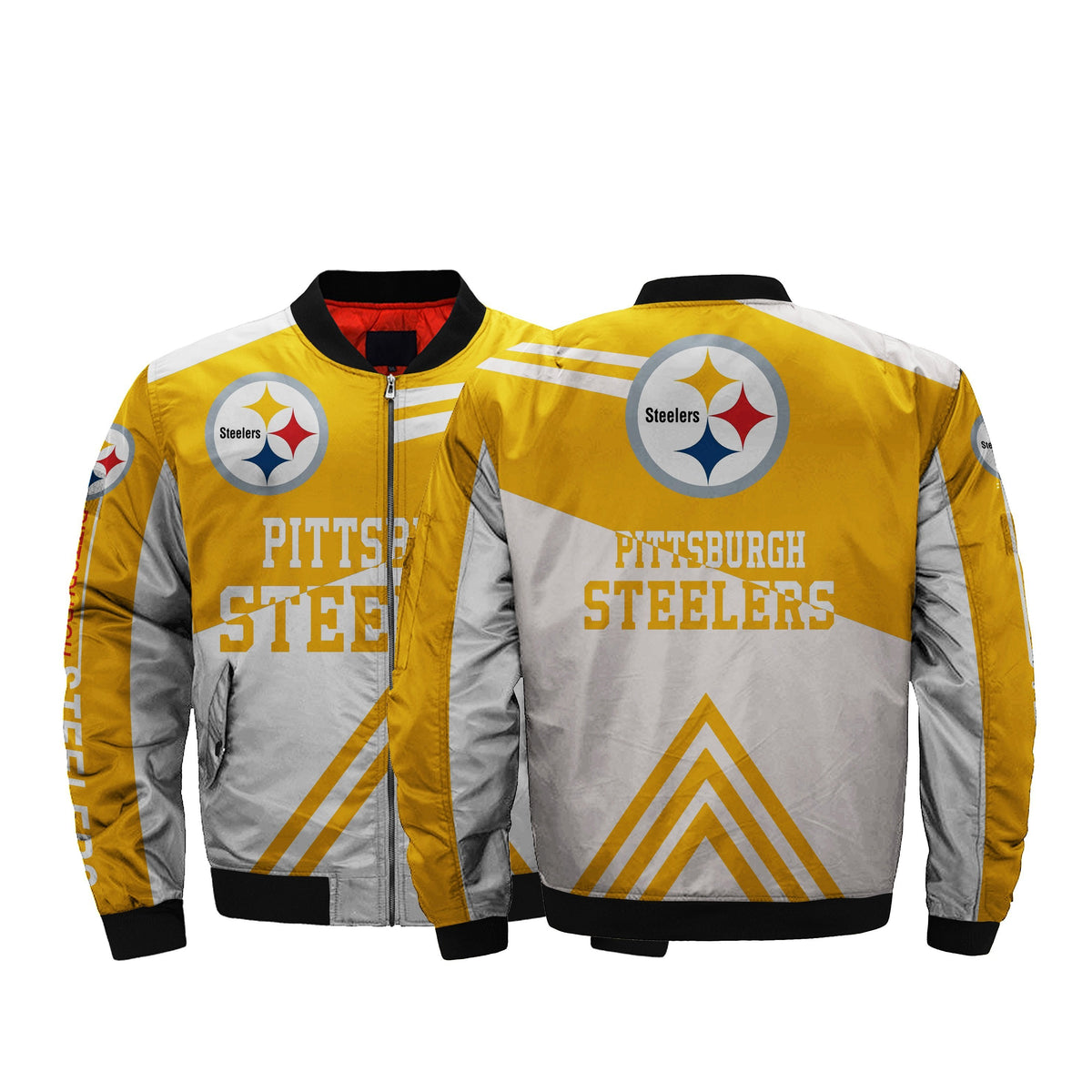 Steelers Leather Jacket - RockStar Jacket