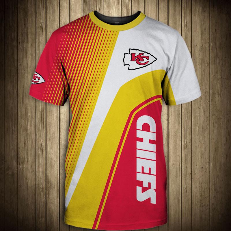 OFF NFL T shirt 3D Custom Kansas City 