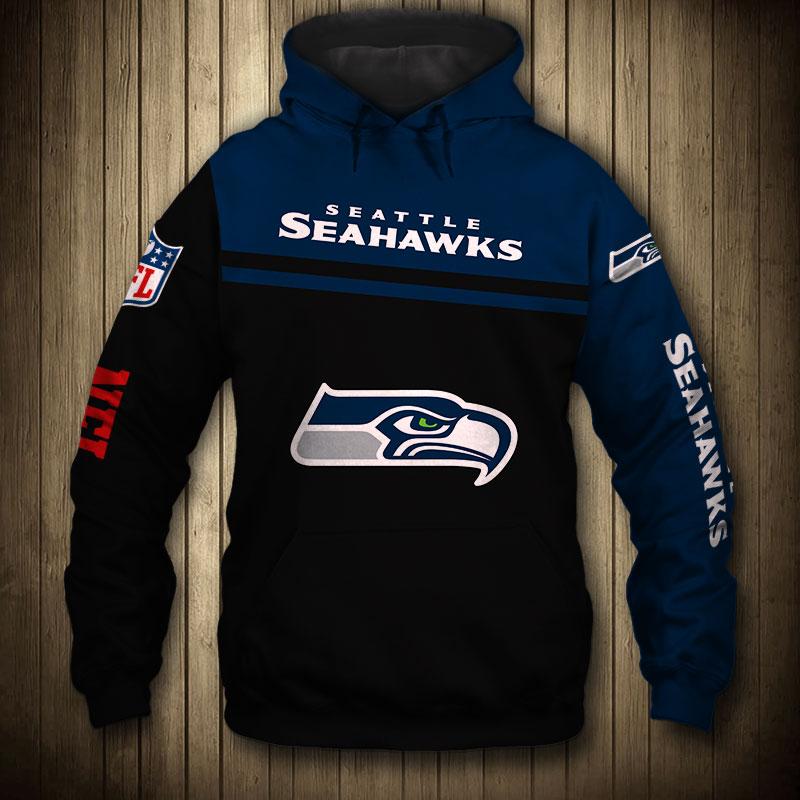 seahawks zip up sweatshirt