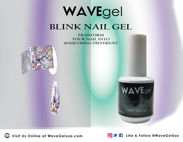 wave glow in the dark gel polish