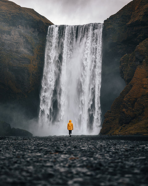 Skogafoss Waterfall in Iceland - photographer by Ryan Ditch