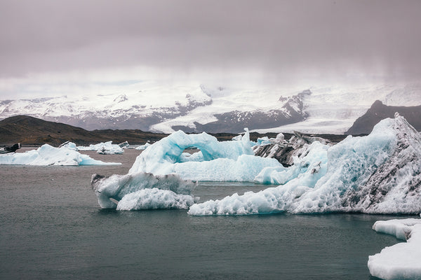 Jökulsárlón - Glacier Bay in Iceland - Photographed by Ryan Ditch
