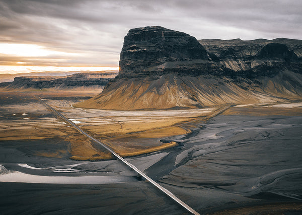 The Road to Vik Iceland - Photographed by ryan ditch
