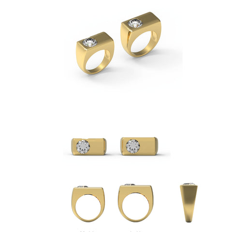 custom jewelry, jewelry design, jewelry rendering