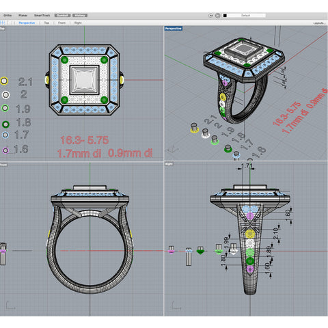 3D CAD, jewelry rendering, jewelry design, custom jewelry, jewelry makeover