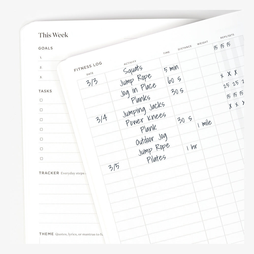 Ink+Volt Fitness Planner