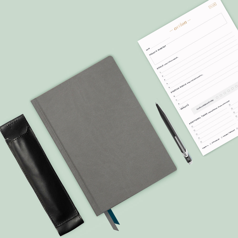 Ink+Volt Goal Planner Starter Kit charcoal