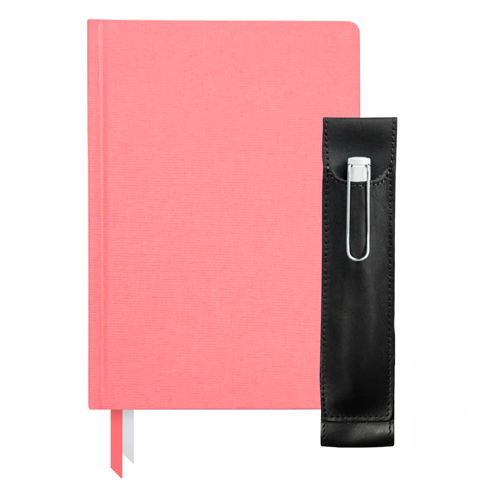 Ink+Volt 2021 Planner & Quiver Pen Holder Bundle flamingo